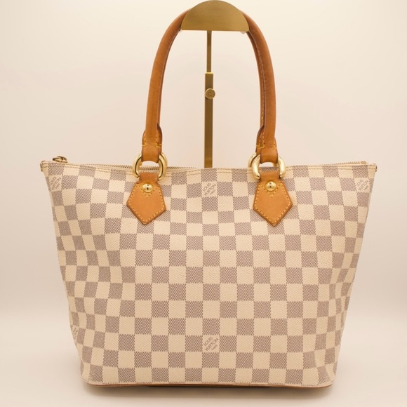 Louis Vuitton Bundle Damier Azur Saleya and Damier Azur Sarah Wallet GUC - Picture 4 of 13